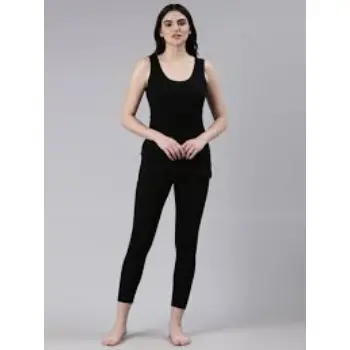 Comfort Lady Thermal Wear Black Thermal Slips 